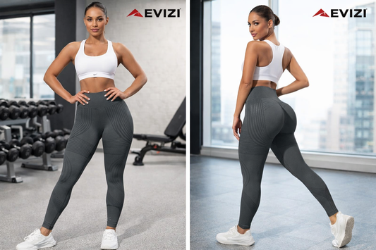 3D Компресиращи Клинове срещу Целулит | Push Up, Висока Талия, Лимфодренаж | Йога & Фитнес