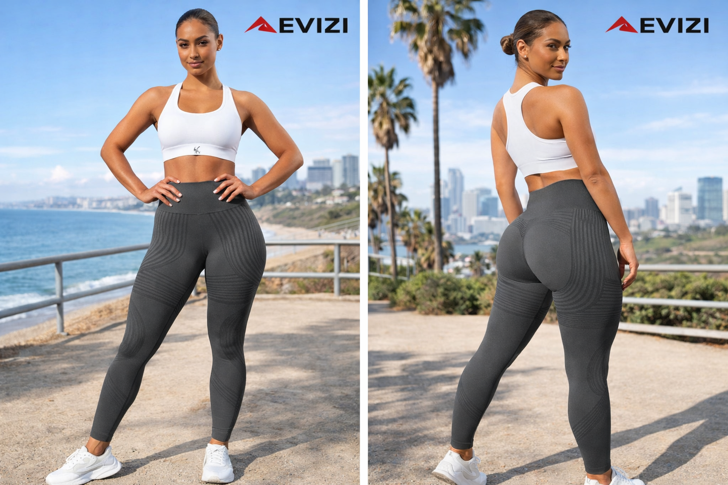 3D Компресиращи Клинове срещу Целулит | Push Up, Висока Талия, Лимфодренаж | Йога & Фитнес